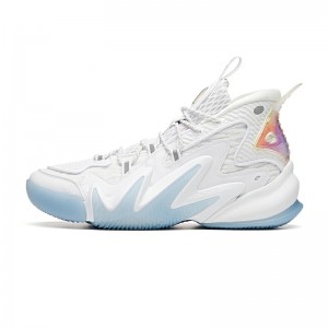 Anta Shock The Game 4.0 "Crazy Tide" Inherit 2020 Basketball Sneakers - White