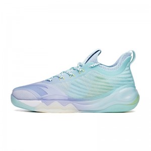 Anta 2021 KT6 Klay Thompson Low Basketball Sneakers - Ice Blue
