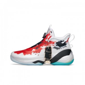 Anta KT7 Klay Thompson 2021 "Kio Fish" High Top Basketball Sneakers