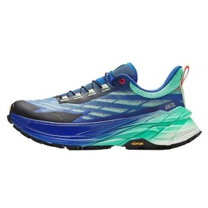 Anta Taihang Carbon Trail Running Shoes - Black/Green/Blue