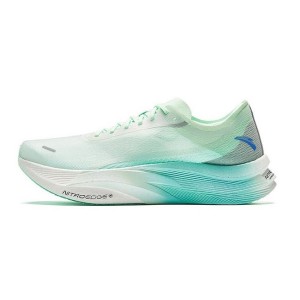 Anta C202 5 GT Men's Marathon Racing Shoes - Green/White