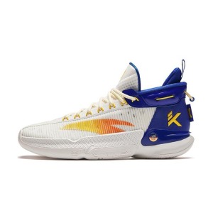 Anta 2024 Spring KT9 Klay Thompson Men's Basketball Shoes - White/Blue