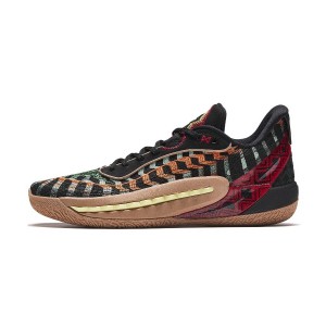 Anta X Kyrie Irving Shock Wave 6 Pro ”Tiger Spot“ - Black/Green/Orange