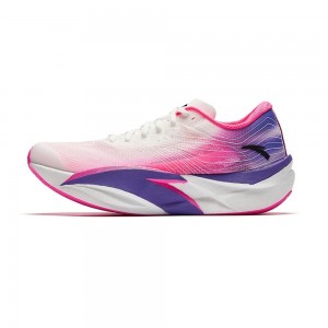 Anta C202 6 Men's Marathon Racing Shoes - White/Red/Purple