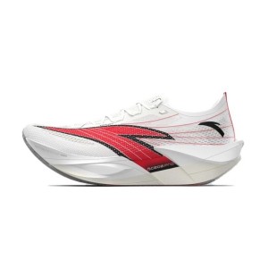 Anta C202 6 Pro Men's Marathon Racing Shoes - White/Red