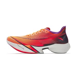 Anta C10 Pro "The King Of The Front Hand" Men's Marathon Racing Shoes - Orange/Red/Purple