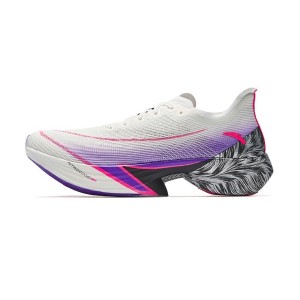 Anta C10 Pro "The King Of The Front Hand" Men's Marathon Racing Shoes - White/Purple