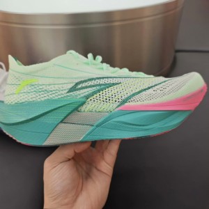 Anta 2025 C202 6 Pro Men's Marathon Racing Shoes - Green/Pink
