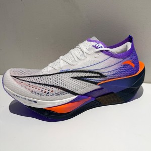 Anta 2025 C202 6 Pro Men's Marathon Racing Shoes - White/Purple
