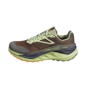 Anta Qingyun Trail Running Shoes - Brown/Green