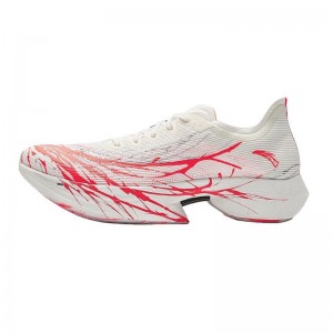 Anta 2025 New C10 Pro "The King Of The Front Hand"  - White/Red/Silver