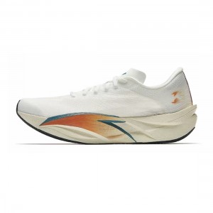 Anta C202 6 Men's Low Marathon Racing Shoes - White/Green