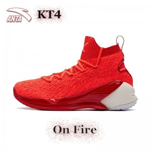 Anta KT4 Klay Thompson Men's Basketball Sneakers - " On Fire "