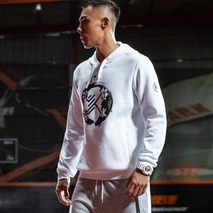 Anta KT Klay Thompson "Still Waters Run Deep" Basketball Culture Hoodie - White