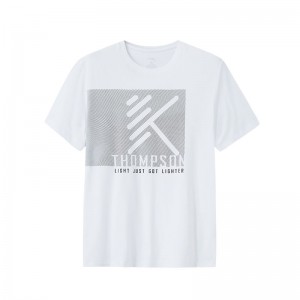 Anta 2019 KT Klay Thompson Men's Basketball T-shirts - White