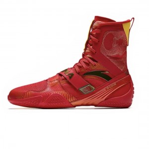 Paris Olympic China National Team Anta Boxing Shoes in Red