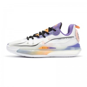 361º Spencer Dinwiddie DVD2 Men's Basketball Shoes - White/Purple