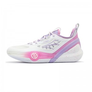 361° AG3 Pro AARON GORDON Men's Low Basketball Shoes - White/Pink