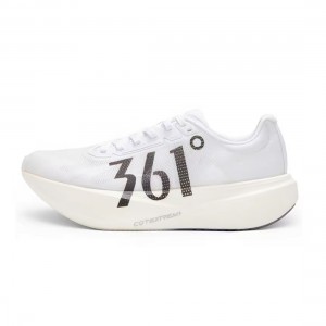 361° Mega 3 Pro Running Shoes in White