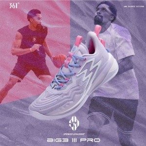 361º Spencer Dinwiddie BIG3 III Pro PE Men's Low Basketball Sneakers