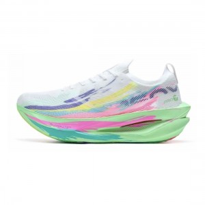 Xtep 160X 7.0 Pro 2026 Spring Color Marathon Racing Shoes - White/Green