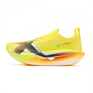 Xtep 160X 8.0 Pro Marathon Racing Shoes - Yellow/Black