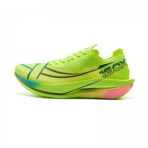 Xtep 160X 6.0 PB New Color Marathon Racing Shoes - New Fluorescent Green