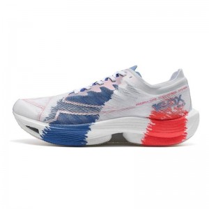Xtep 160X 5.0 PB New Color Marathon Racing Shoes - Blue/White/Red