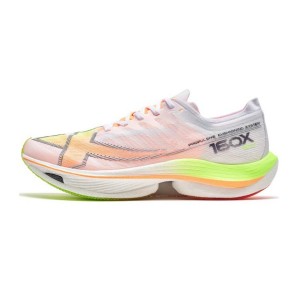 Xtep 160X 5.0 PB Marathon Professional Racing Shoes - White/Green/Orange