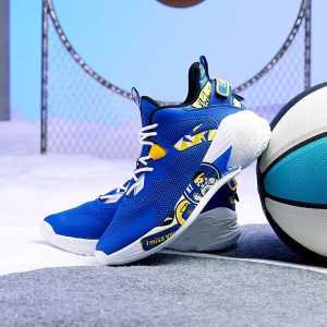 Anta KT 2020 Klay Thompson KIDS Basketball Shoes - Blue/Yellow/White