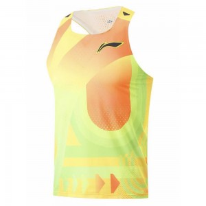 Li-Ning Marathon Running Sports Vest - Yellow