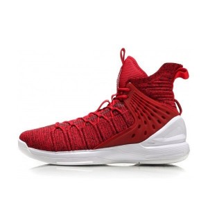 Li-Ning "Phoenix Dancing" Feng Wu 凤舞 Men's Sock-like Basketball Sneakers - Red