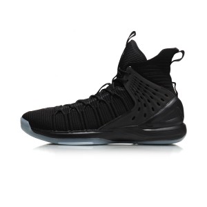 Li-Ning "Phoenix Dancing" Feng Wu 凤舞 Men's Sock-like Basketball Sneakers - Black