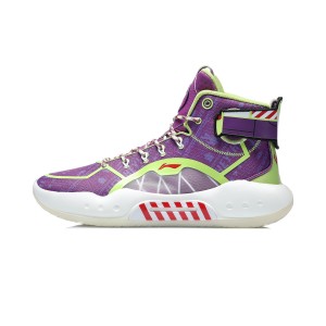 Disney TOY Story X Li-Ning Yushuai XIV Men's High Top Basketball Game Shoes - Purple