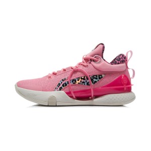 Li-Ning SPEED VIII Premium Men's Professional Basketball Competition Sneakers - Pink