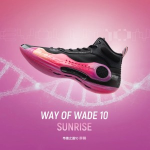 Li-Ning Way Of Wade 10 "Sunrise" Professional Basketball Game Sneakers