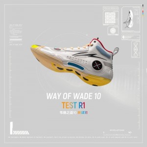 Way Of Wade 10 "TEST R1" Professional Basketball Game Sneakers