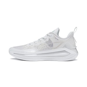 Li-Ning 2023 Sharp Blade III V2 "White Pearl" Low Men's Professional Basketball Competition Sneakers