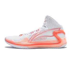 Li-Ning Blade IV Liren 4 High Top Men's Basketball Competition Shoes - White/Pink