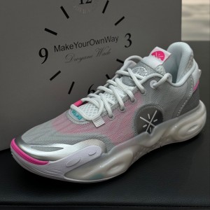 Way of Wade ALL CITY 12 Basketball Sneakers - Silver/Pink