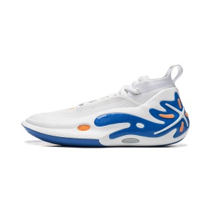 Way Of Wade 11 Men's Basketball Game Sneakers - White/Blue