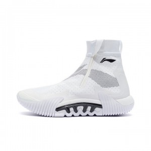 Li-Ning Badfive 2 WNTR High Men's Basketball Shoes - White