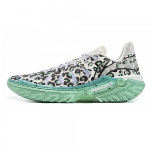 LiNing 2025 Jie Ao 2 "Green Spotted Butterfly" Men's Low Outdoor Basketball Shoes