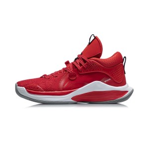 Li-Ning 2021 CJ MCCOLLUM SILENCER Professional Basketball Game Sneakers - Red
