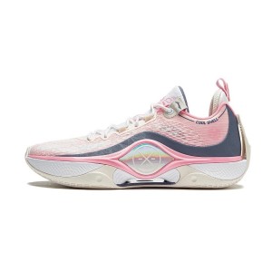 Li-Ning Way of Wade Shadow 5 V2 Summer Basketball Shoes - Pink/White/Black