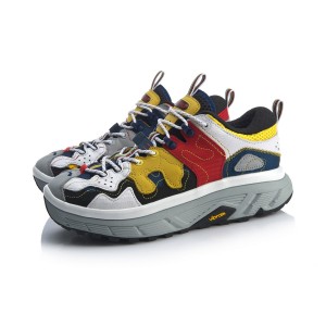 China Li-Ning 2020 Paris Fashion Week Show Series - 2020 ACE Low Men's Basketball Casual Shoes - Black/Yellow/Red