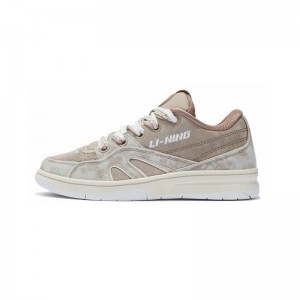 China Li-Ning 937 Deluxe SP Low Men's Stylish Sneakers - Brown