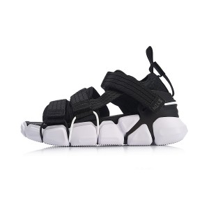 Paris Fashion Week MIX II PLATFORM Li-Ning Men's Fashion Casual Sneakers - Black/White [AGLN225-1]