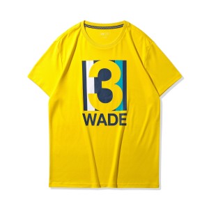 Way of Wade 2020 Men's Basketball Cultural T-Shirt - Yellow