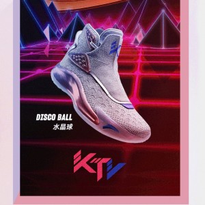 Anta KT5 Klay Thompson "Disco Ball" Basketball Sneakers Limited Edition